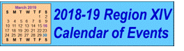 Region XIV Calendar